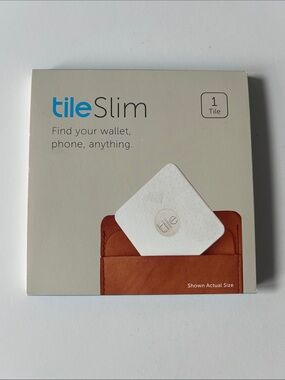 Tile Slim Bluetooth Tracker - White